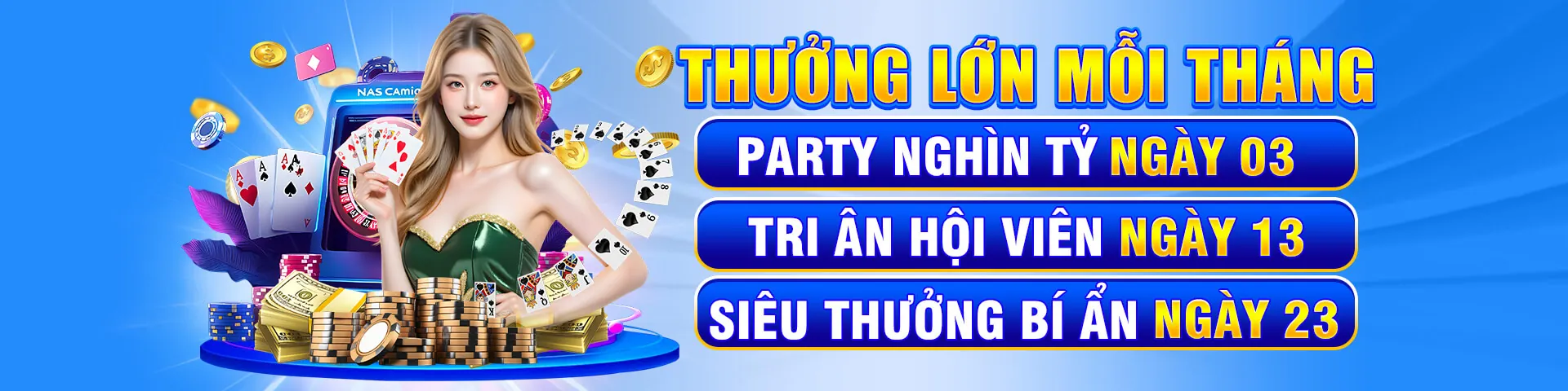 Hình ảnh chính về Slot Games tại LV88 Login với biểu tượng jackpot và tiền vàng